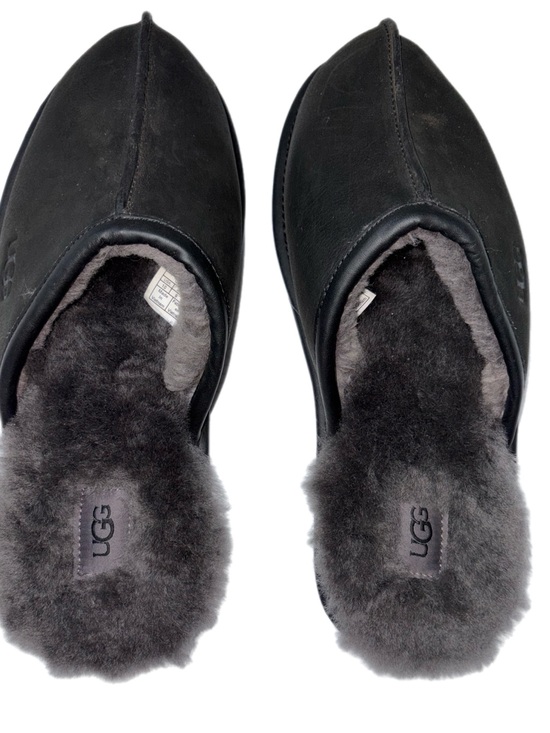 UGG Other - UGG Men's Dark Grey Sheepskin-Lined Slip-On Mules